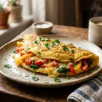 Omelete de Legumes com Queijo: Receita Fácil, Rápida e Saudável