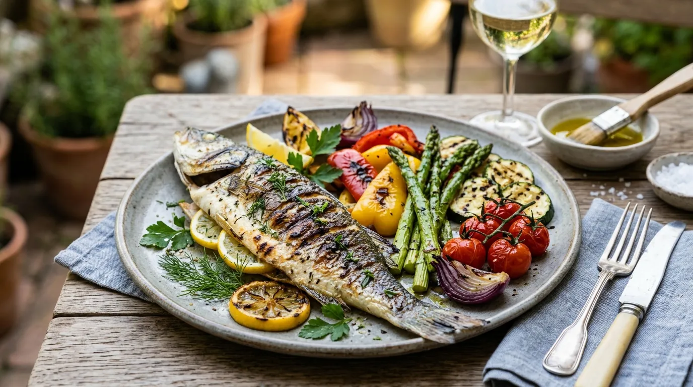 Peixe Grelhado com Legumes: Receita Fácil, Leve e Saudável