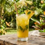 Suco Natural de Abacaxi com Hortelã: Refrescante, Fácil e Saboroso