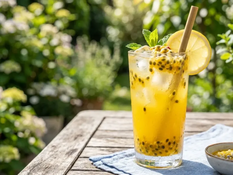 Suco Natural de Maracujá com Limão: Refrescante, Fácil e Delicioso