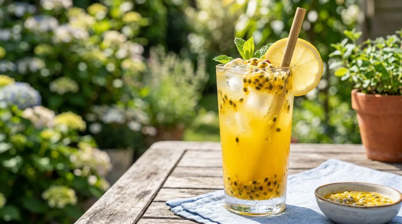 Suco Natural de Maracujá com Limão: Refrescante, Fácil e Delicioso